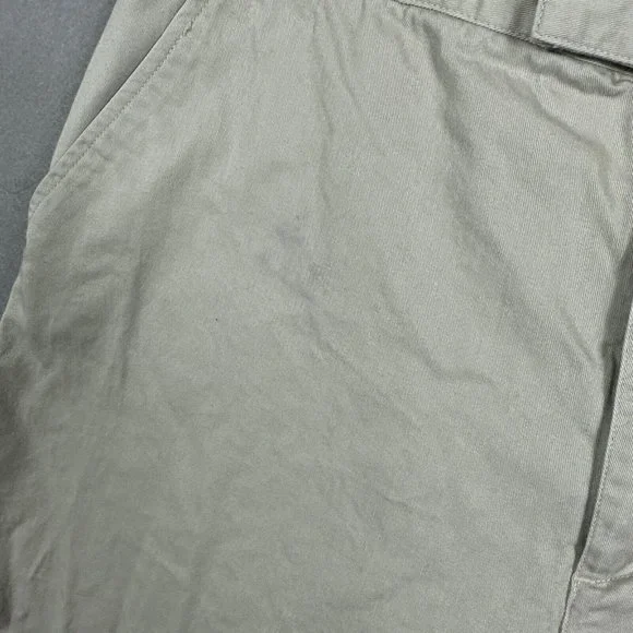 CJ Banks Womens Pants Capri Crop Women's Plus Size 14W Beige - Picture 4 of 10